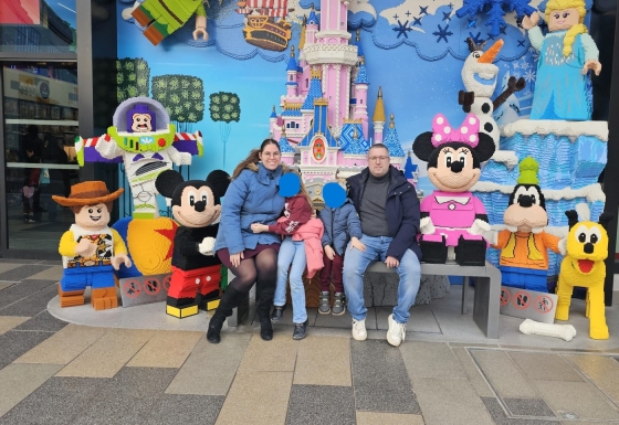 Stepping into another world at Disneyland Paris
